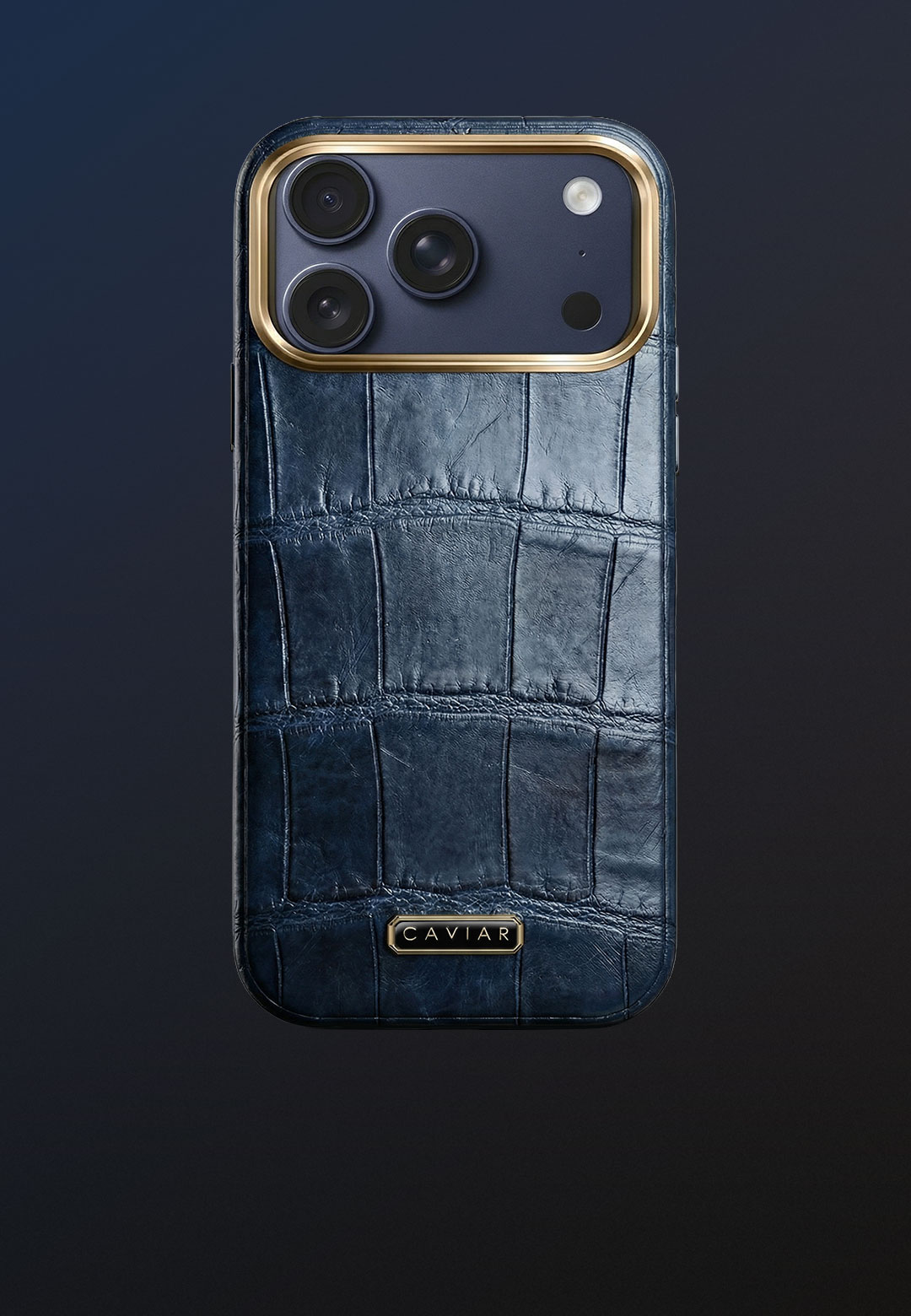 Case with a blue body Stellar Blue