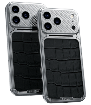 Custom iPhone 17 Pro/Pro Max Silver Black