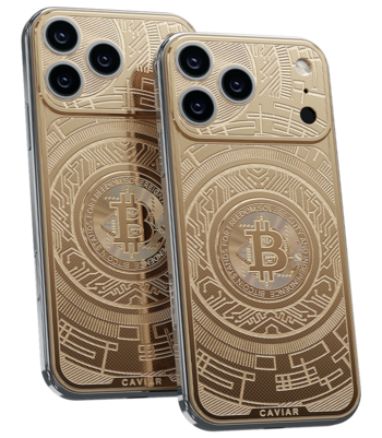 Custom iPhone 17 Pro/Pro Max Bitcoin 24K