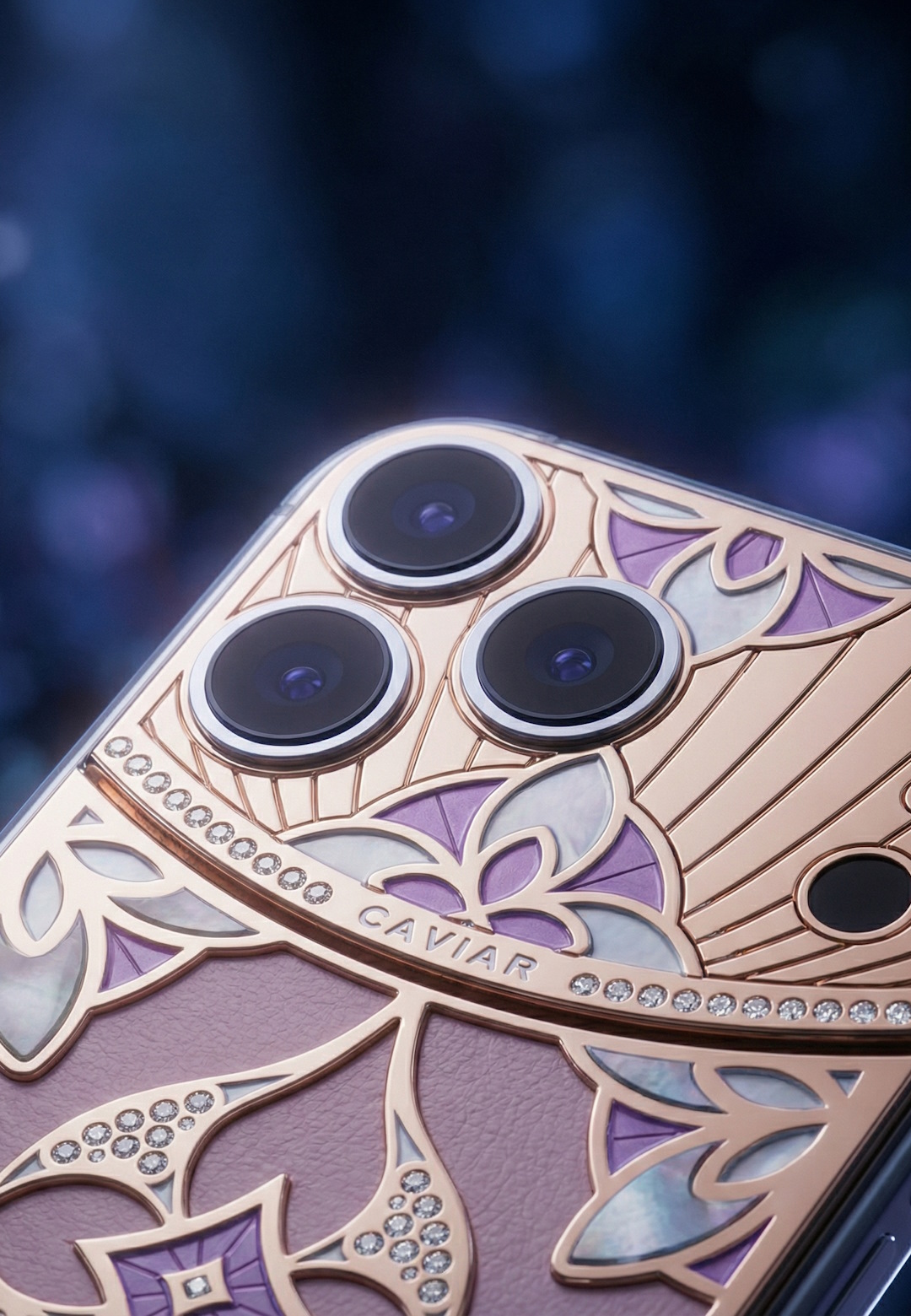 Gold Plating Charming Lotus