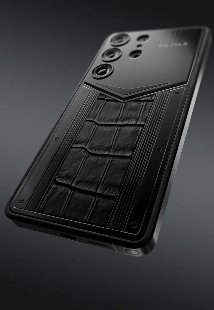 Natural Leather Black Line