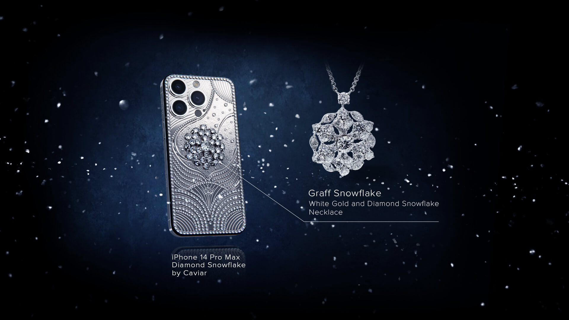 Caviar made the most expensive iPhone 14 Pro Max. Diamonds by Graff are involved