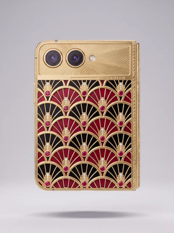 ART DECO · Garnet Fans