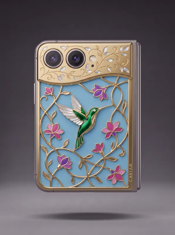 ENAMEL GARDEN · Hummingbird