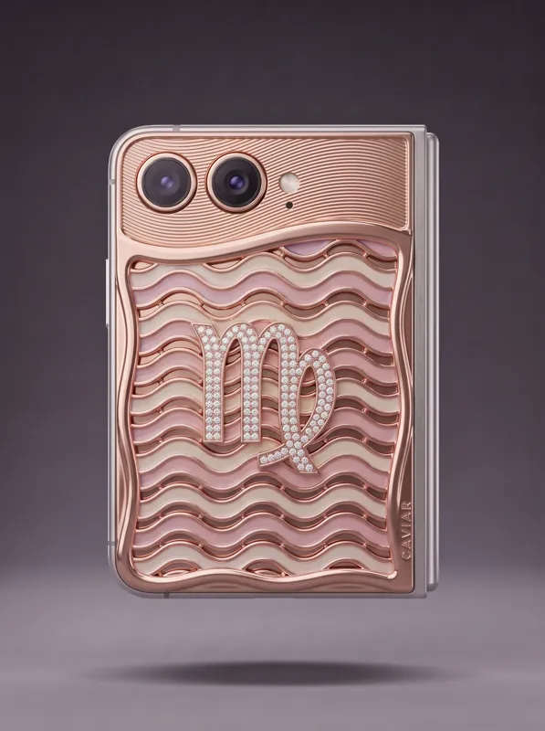 ZODIAC WAVES · Virgo. Powder Pink
